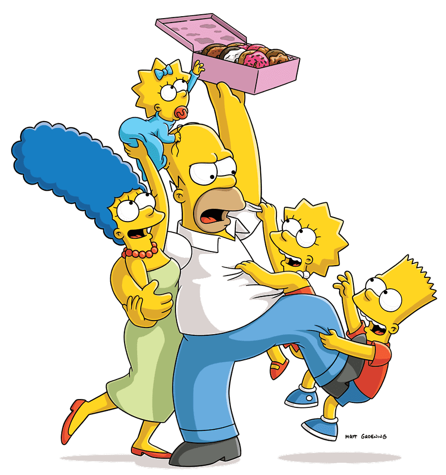 Simpsons family