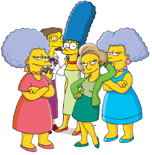 Simpsons females